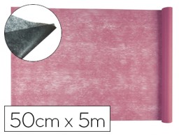 Rollo tejido sin tejer Liderpapel 25g/m² 0,5x5m. rosa